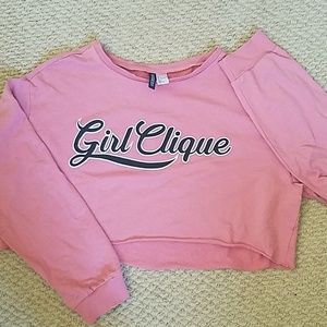 Crop sweatshirt